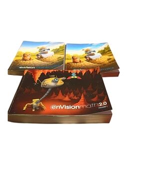 Envision Mathematics Work Book For Homeschooling. GUC. OBO